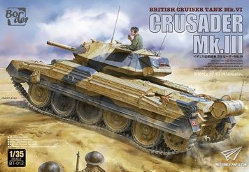 Збірна модель 1/35 Mk.VI Crusader Mk.III [з модельним ковриком A4], Border Model BT-012