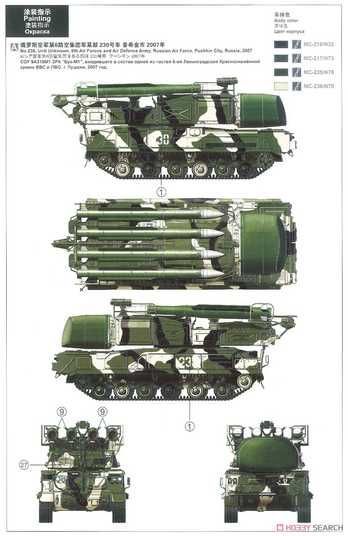 Збірна модель 1/35 9К37M1 