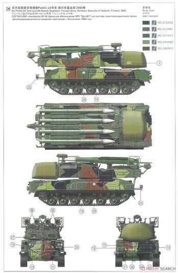 Збірна модель 1/35 9К37M1 