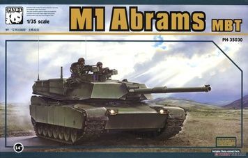 Збірна модель 1/35 M1 Abrams, Panda PH35030