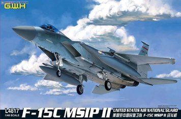 Збірна модель 1/48 USAF F-15C MSIP II, Great Wall Hobby L4817 + фототравлення Eduard 49706