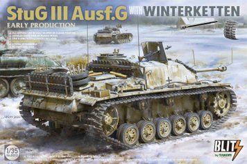 Збірна модель 1/35 StuG III Ausf.G w/Winterketten, Takom 8010