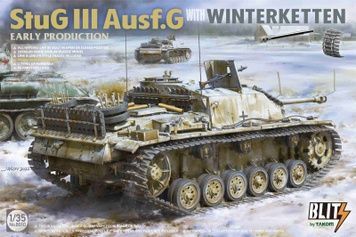 Збірна модель 1/35 StuG III Ausf.G w/Winterketten, Takom 8010