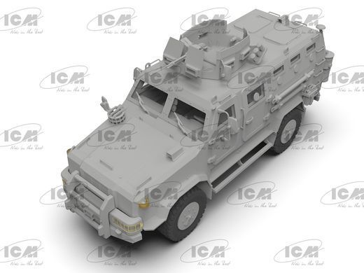 Збірна модель 1/35 &laquo;Козак-2&raquo; український бронеавтомобіль класу MRAP,  ICM 35014
