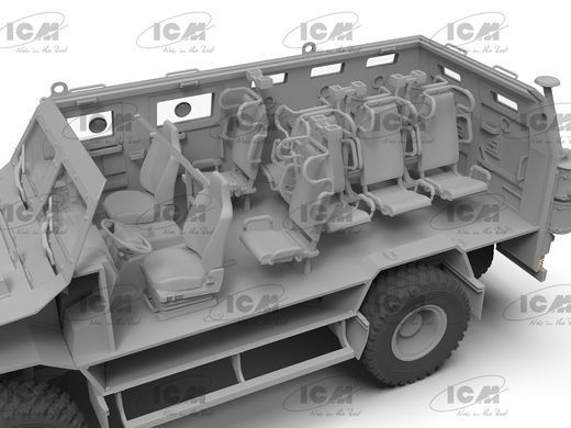 Збірна модель 1/35 &laquo;Козак-2&raquo; український бронеавтомобіль класу MRAP,  ICM 35014