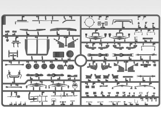Збірна модель 1/35 &laquo;Козак-2&raquo; український бронеавтомобіль класу MRAP,  ICM 35014