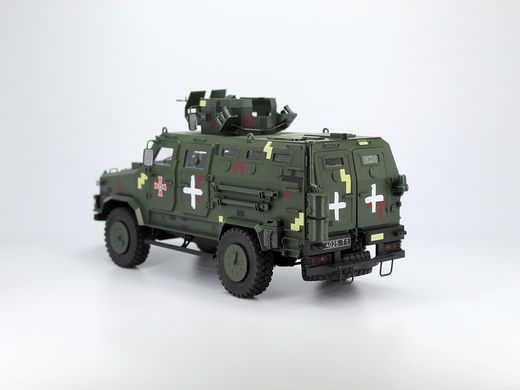 Збірна модель 1/35 &laquo;Козак-2&raquo; український бронеавтомобіль класу MRAP,  ICM 35014