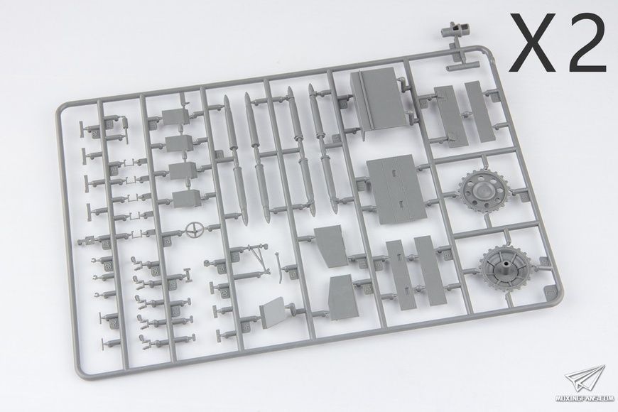 Збірна модель 1/35 Sd.Kfz.164 Nashorn з фігурами та металевим стволом, Border Model BT-024