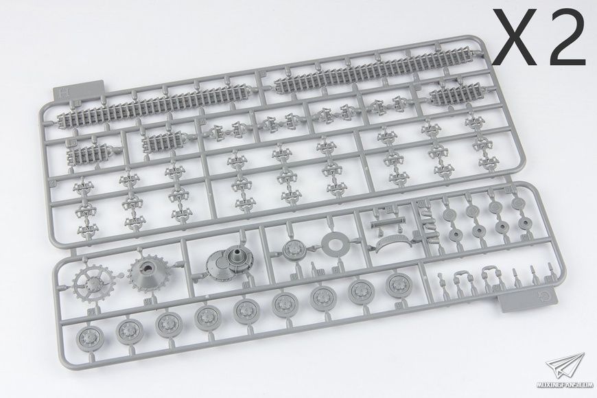 Збірна модель 1/35 Sd.Kfz.164 Nashorn з фігурами та металевим стволом, Border Model BT-024