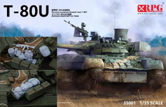 RPG Model 35001B 1/35 Т-80У основний бойовий танк + 2 набори обвісу із смоли
