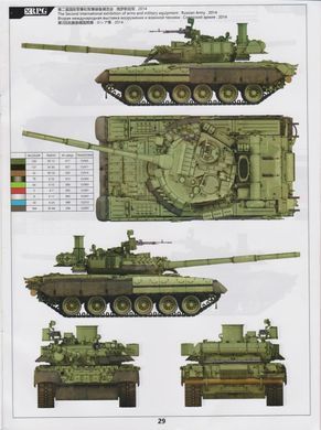 Збірна модель 1/35 Т-80У основний бойовий танк + 2 набори обвісу із смоли, RPG Model 35001B