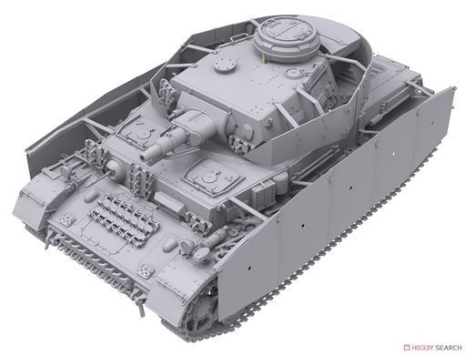 Збірна модель 1/35 Pz.Kpfw.IV Ausf.F1 Vorpanzer & Schurzen (3 в 1), Border Model BT-003