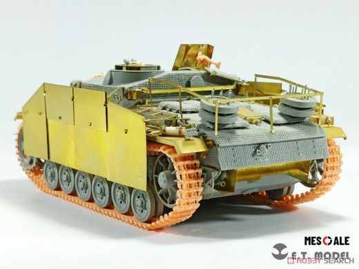 Траки для Pz.Kpfw.III/IV пізня версія (Type 6A) Kgs 61/400/120 (3D друк) в 1/35, E.T. Model P35-014