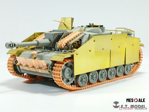Траки для Pz.Kpfw.III/IV пізня версія (Type 6A) Kgs 61/400/120 (3D друк) в 1/35, E.T. Model P35-014