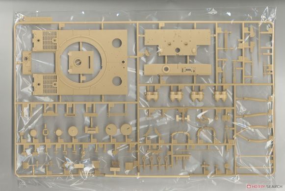 Збірна модель 1/35 Tiger I Pz.Kpfw.VI Ausf.E пізніх випусків, з інтер'єром та циммеритом, RFM RM-5080