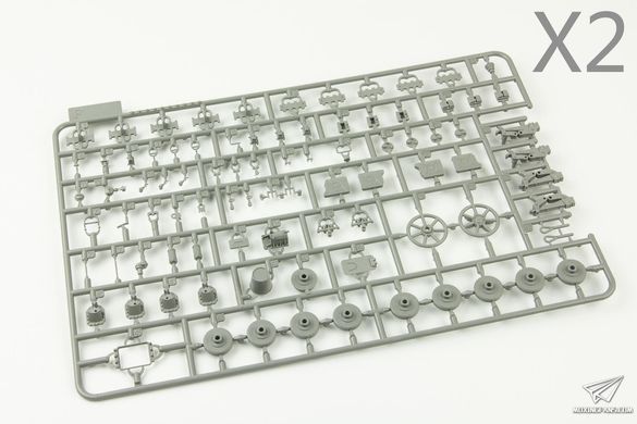 Збірна модель 1/35 Pz.Kpfw.IV Ausf.F1 Vorpanzer & Schurzen (3 в 1), Border Model BT-003