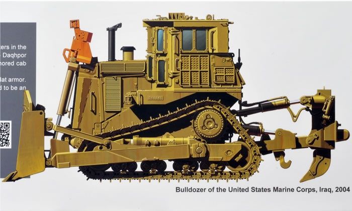 Збірна модель 1/35 Caterpillar D9R броньований бульдозер, Meng SS-002