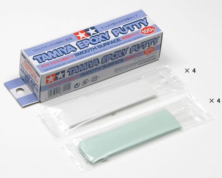 Епоксидна шпаклівка для гладкої поверхні Smooth Surface (100 г), Tamiya 87145