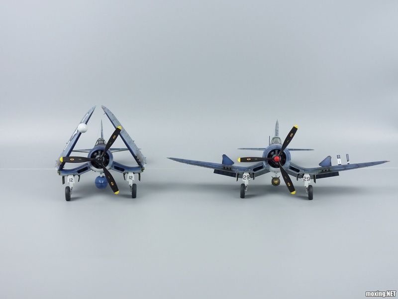 Збірна модель 1/48 Vought F4U-1A/2 Corsair винищувач (2 моделі в наборі), Magic Factory 5001
