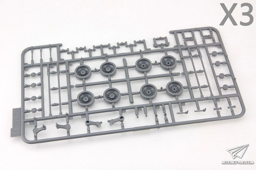 Збірна модель 1/35 Т-80У основний бойовий танк + 2 набори обвісу із смоли, RPG Model 35001B