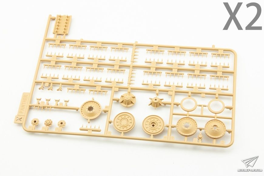 Збірна модель 1/35 Panther Ausf.F, з робочими траками, RFM RM-5045