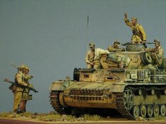 T52 1/35 Набір фігур німецького танкового екіпажу, DAK, Північна Африка 1942-43 рр. (5 фігур)