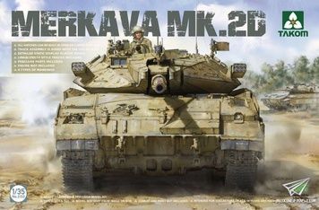 Збірна модель 1/35 Merkava 2D ізраїльський основний бойовий танк, Takom 2133