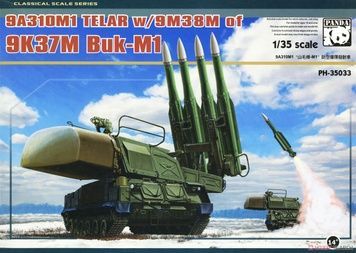 Збірна модель 1/35 ЗРК 9K37M1 Бук-M1 з металевими траками, Panda PH35033