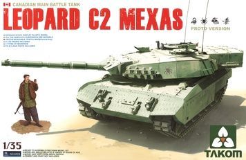 Збірна модель 1/35 Leopard C2 MEXAS Proto Version, Takom 2003