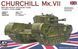 Збірна модель 1/35 Churchill Mk.VII британський важкий піхотний танк, AFV Club AF35324