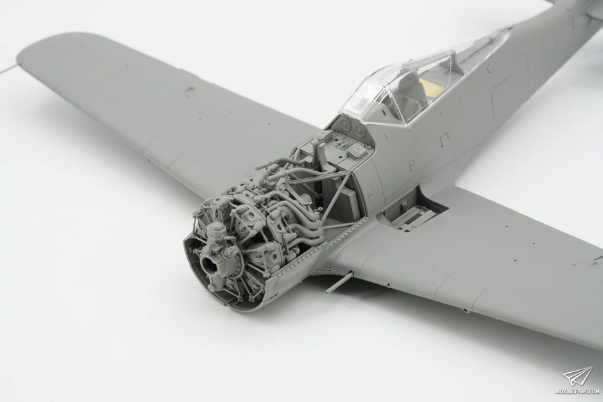 Збірна модель 1/35 Focke-Wulf Fw.190A-8 R2/R6/R7/R8 з інтер'єром, Border Model BF-009