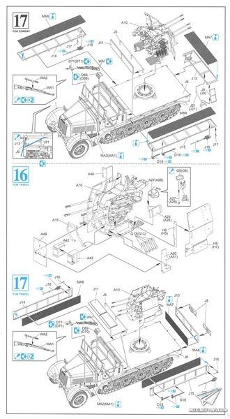 Збірна модель 1/35 Sd.Kfz. 7/1 2cm Flakvierling 38 auf Selbstfahrlafette, Dragon 6525