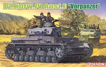 Збірна модель 1/35 Pz.Kpfw.IV Ausf.E 'Vorpanzer', Dragon 6301