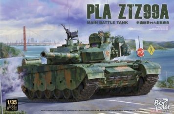 Збірна модель 1/35 ZTZ99A китайський основний бойовий танк, Border Model BT-022