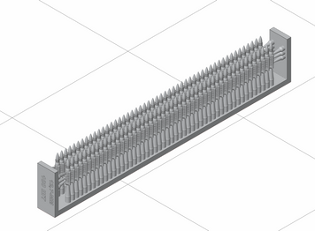 Гнучка стрічка патронів 12,7&times;108 мм для ДШК, НСВ в 1/35 (4 x 50 шт) 3D друк, Panzershop 35A005