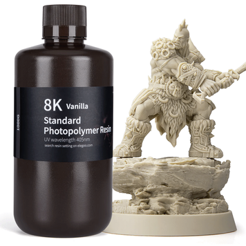 Фотополімерна смола Elegoo Standard 8K (ванільна, 1000 г)
