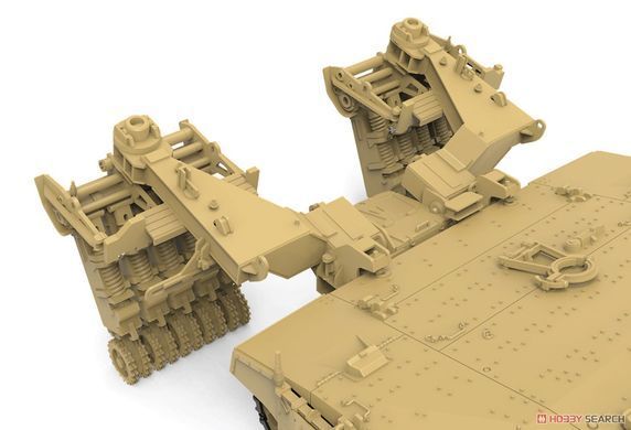 Збірна модель 1/35 Merkava Mk.4/4LIC з мінним тралом Nochri-Kal, Meng TS-049