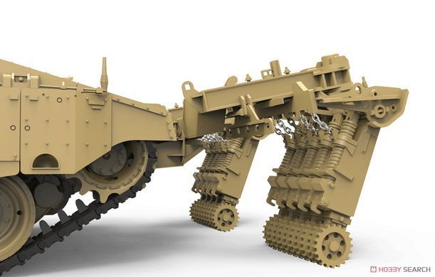 Збірна модель 1/35 Merkava Mk.4/4LIC з мінним тралом Nochri-Kal, Meng TS-049