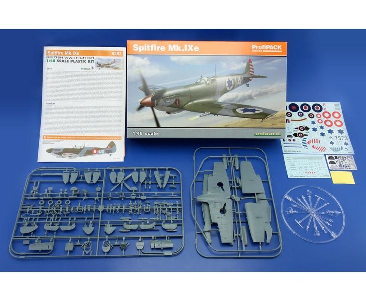 Збірна модель 1/48 Spitfire Mk.IXe (ProfiPACK), Eduard 8283