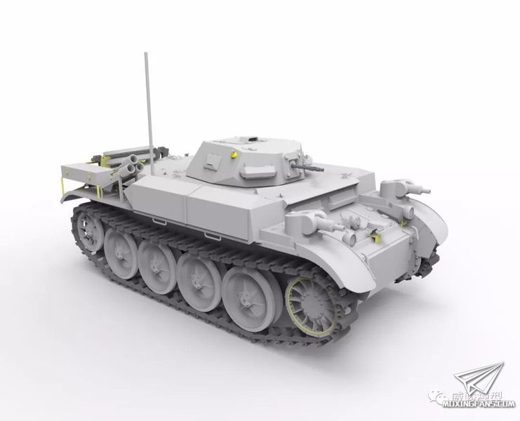 Збірна модель 1/35 Panzerkampfwagen II (Flamm) Ausf.E, Bronco CB35124