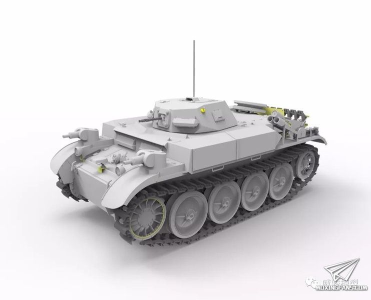 Збірна модель 1/35 Panzerkampfwagen II (Flamm) Ausf.E, Bronco CB35124