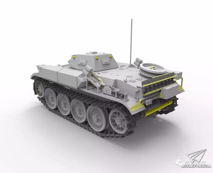 Збірна модель 1/35 Panzerkampfwagen II (Flamm) Ausf.E, Bronco CB35124