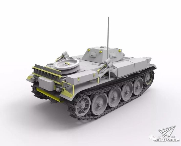 Збірна модель 1/35 Panzerkampfwagen II (Flamm) Ausf.E, Bronco CB35124
