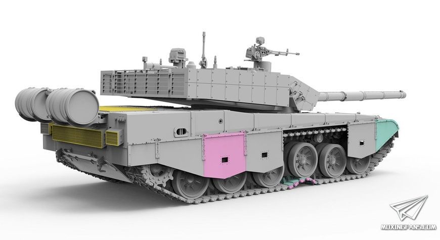 Збірна модель 1/35 ZTZ99A китайський основний бойовий танк, Border Model BT-022
