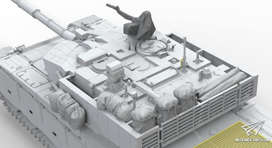 Збірна модель 1/35 ZTZ99A китайський основний бойовий танк, Border Model BT-022