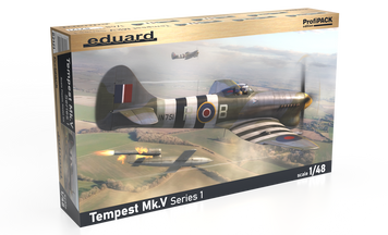 Збірна модель 1/48 Tempest Mk.V Series 1 (ProfiPACK), Eduard 82121
