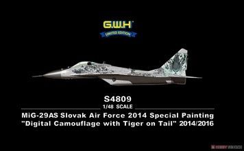 Збірна модель 1/48 МиГ-29AS ПС Словаччини, Great Wall Hobby S4809 + фототравлення Eduard 49657