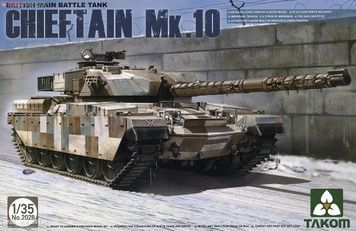 Збірна модель 1/35 Chieftain Mk 10, Takom 2028