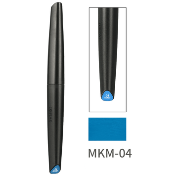 Маркер акриловий на водній основі - Металевий синій (Metallic Blue), DSPIAE MKM-04