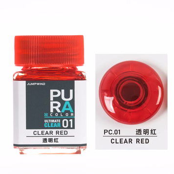 Нітро фарба Jumpwind Ultimate Clear Color - 01 Прозорий червоний (18 мл)